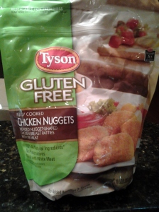 Tyson gluten-free chicken nuggets